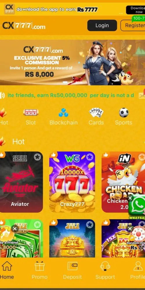 CX777 Game Casino