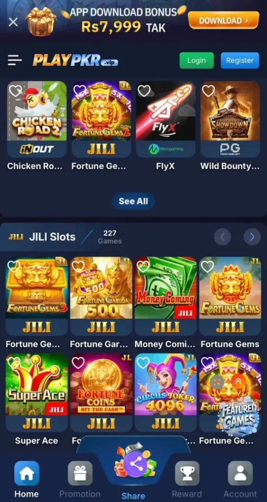 PLAYPKR Game Casino